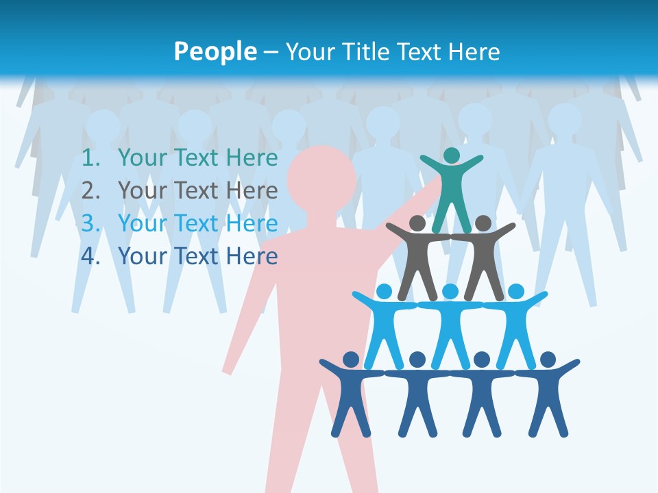 Employer Leader Force PowerPoint Template