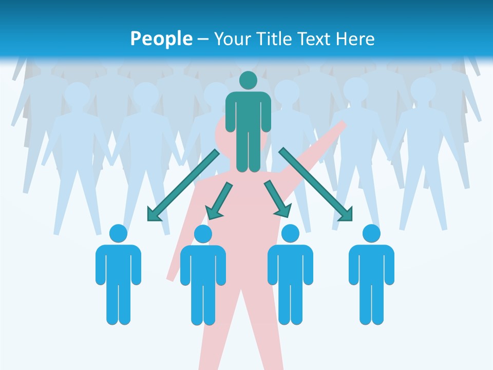 Employer Leader Force PowerPoint Template