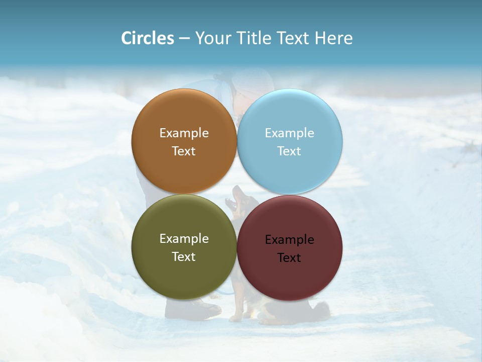 Teaching Loving Animals PowerPoint Template