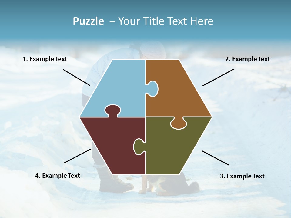 Teaching Loving Animals PowerPoint Template