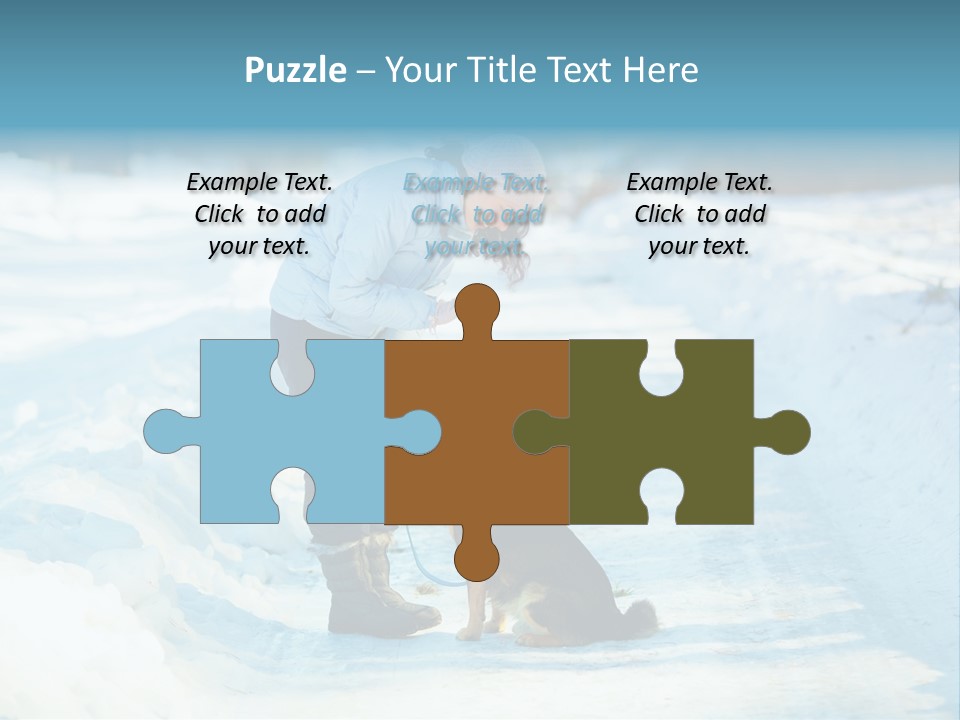 Teaching Loving Animals PowerPoint Template