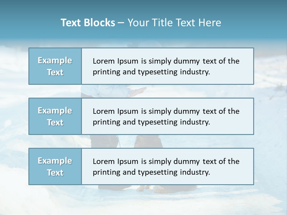 Teaching Loving Animals PowerPoint Template