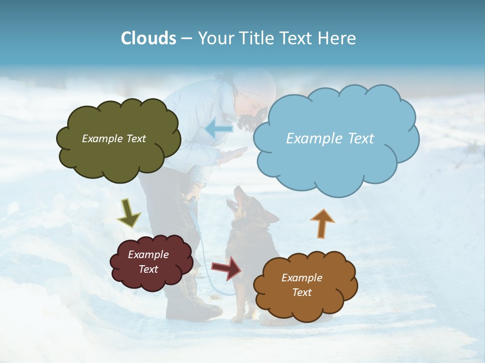 Teaching Loving Animals PowerPoint Template