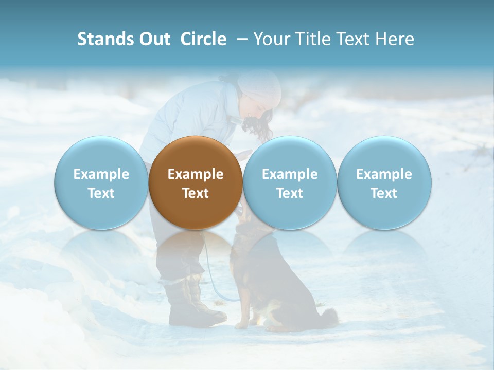 Teaching Loving Animals PowerPoint Template