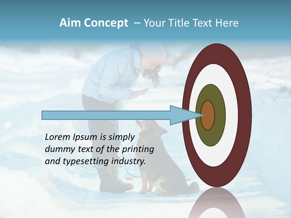 Teaching Loving Animals PowerPoint Template