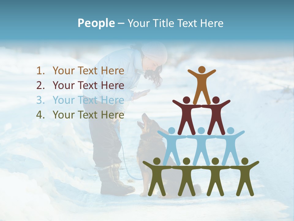 Teaching Loving Animals PowerPoint Template