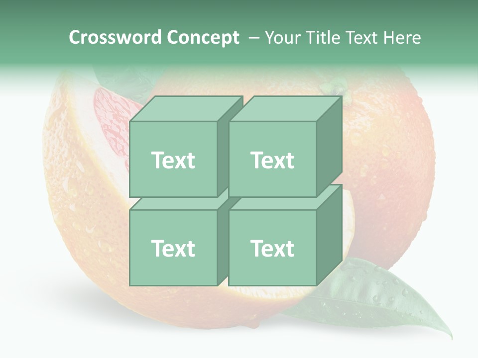 Object Wet Drop PowerPoint Template