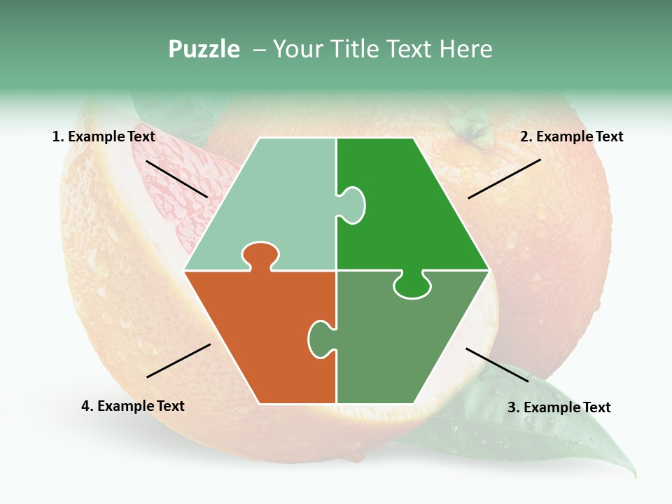 Object Wet Drop PowerPoint Template