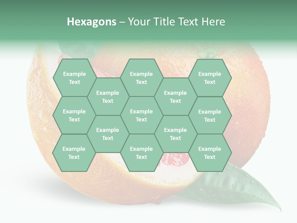 Object Wet Drop PowerPoint Template