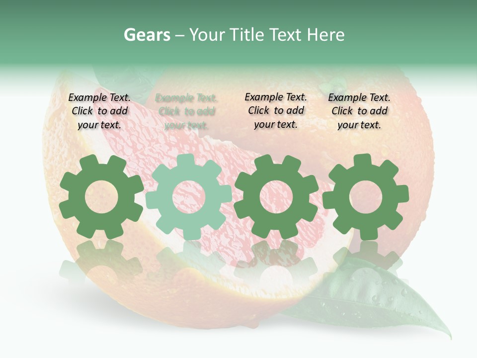 Object Wet Drop PowerPoint Template