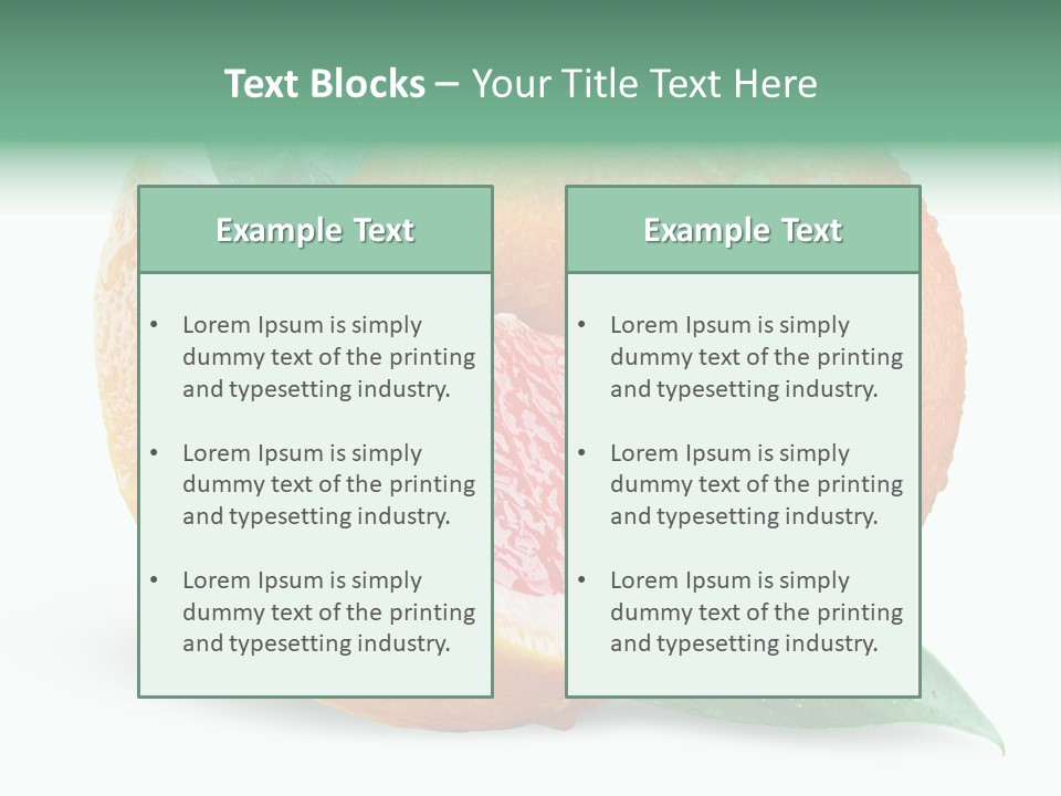 Object Wet Drop PowerPoint Template
