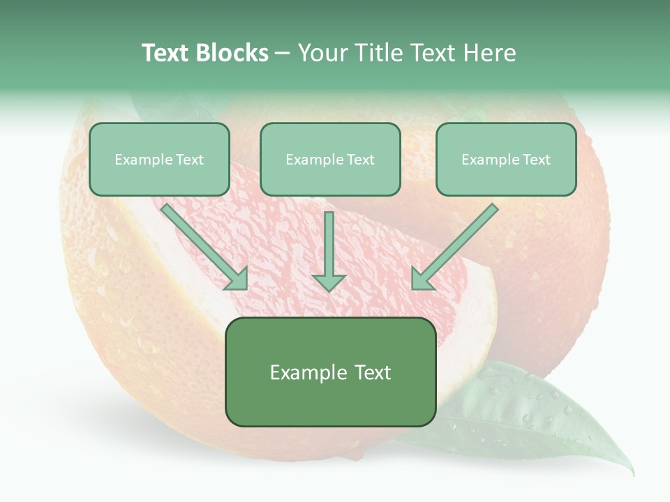 Object Wet Drop PowerPoint Template