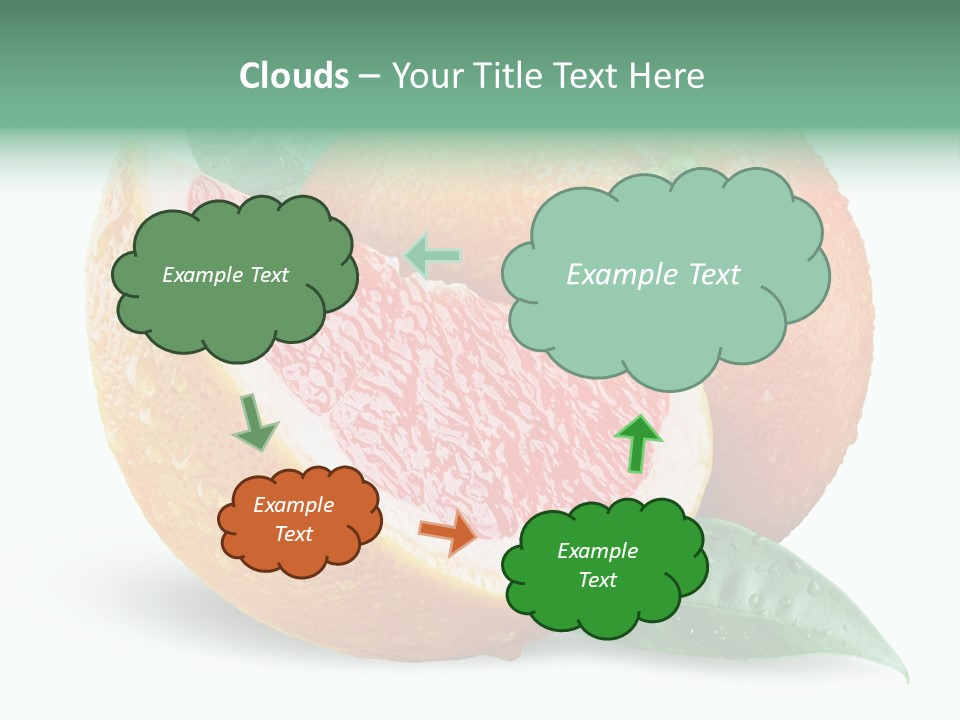 Object Wet Drop PowerPoint Template