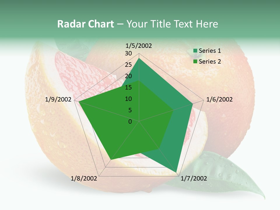 Object Wet Drop PowerPoint Template