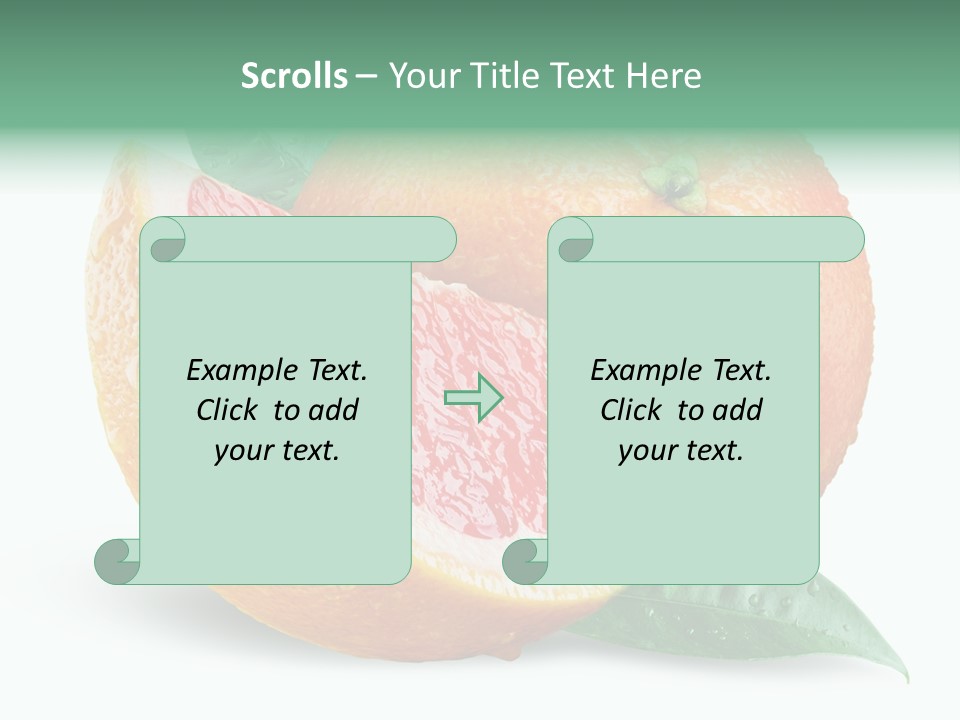 Object Wet Drop PowerPoint Template