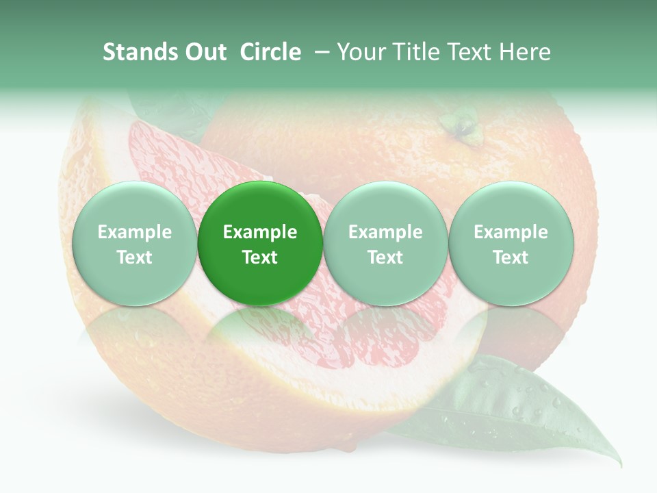 Object Wet Drop PowerPoint Template