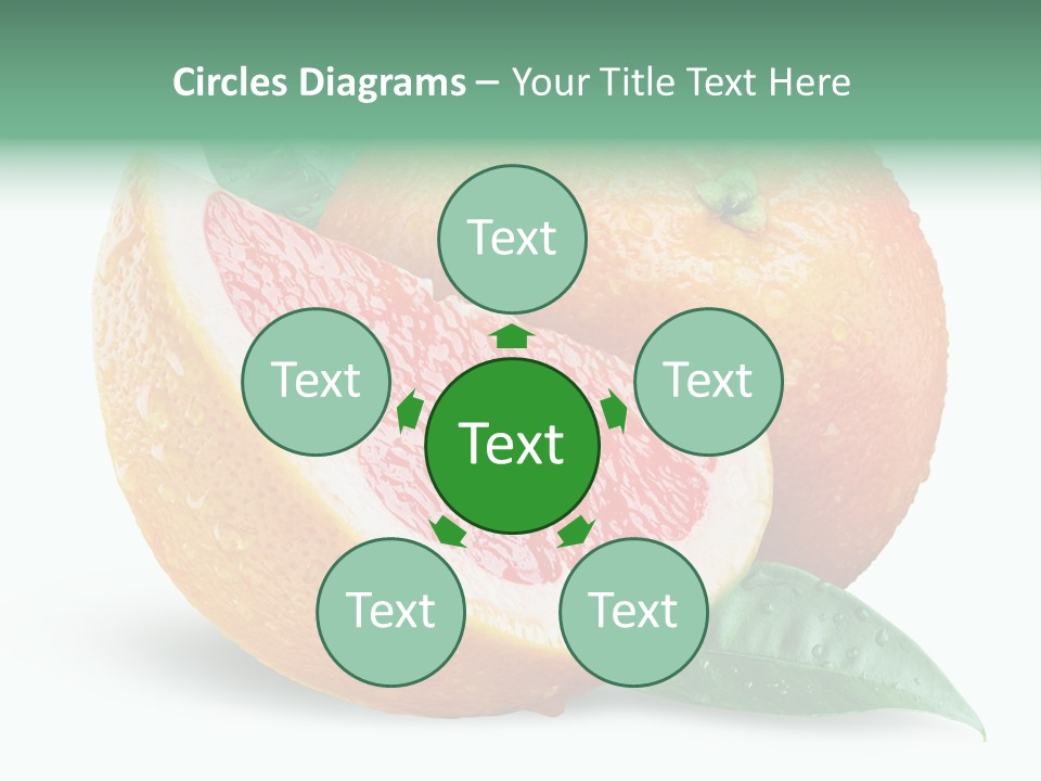 Object Wet Drop PowerPoint Template