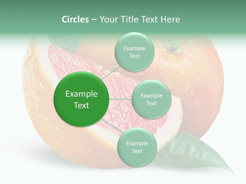 Object Wet Drop PowerPoint Template