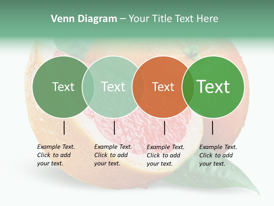 Object Wet Drop PowerPoint Template