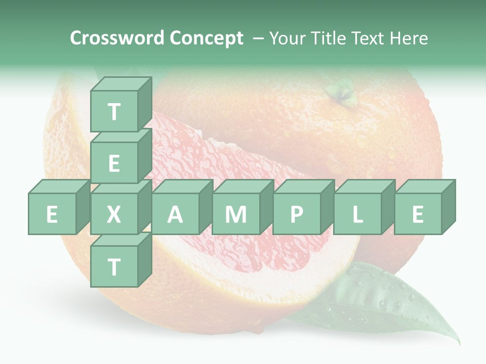 Object Wet Drop PowerPoint Template