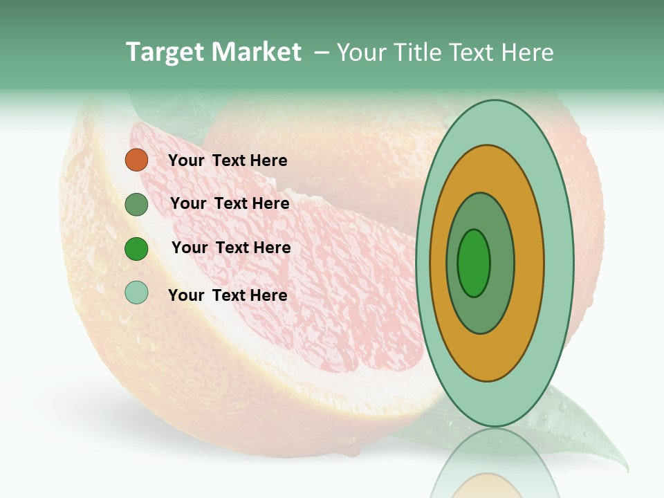 Object Wet Drop PowerPoint Template