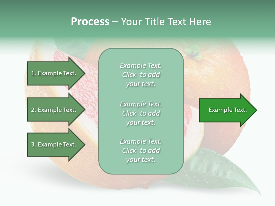 Object Wet Drop PowerPoint Template
