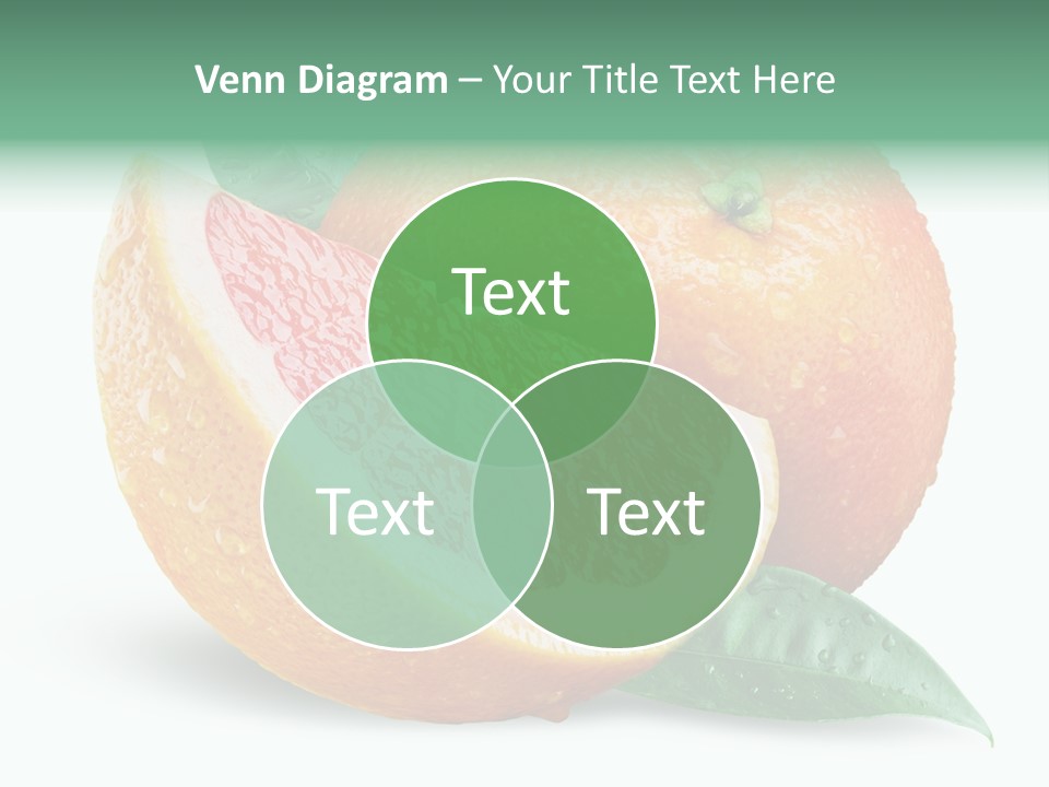 Object Wet Drop PowerPoint Template