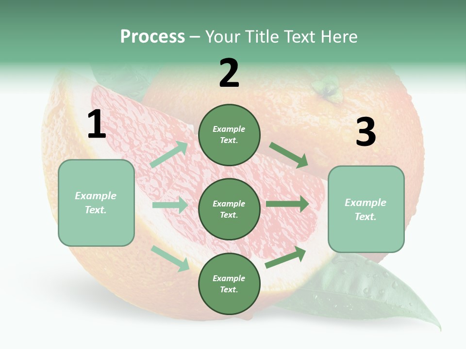 Object Wet Drop PowerPoint Template