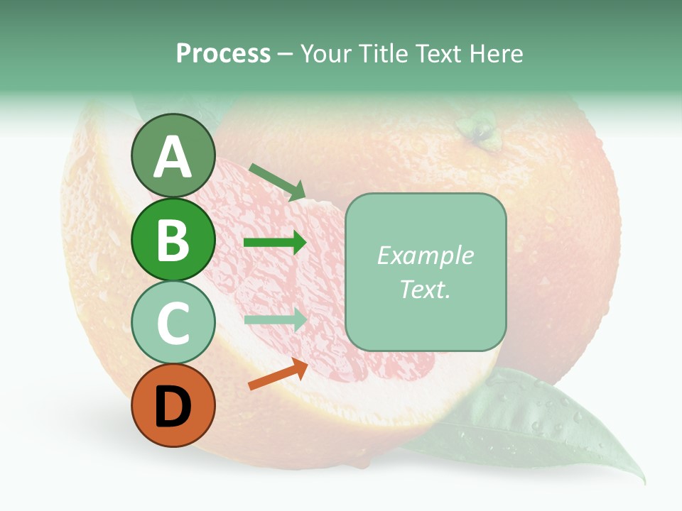 Object Wet Drop PowerPoint Template