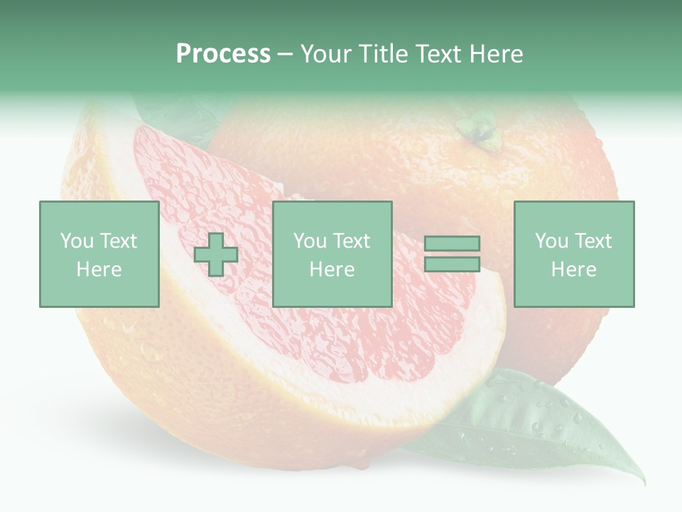 Object Wet Drop PowerPoint Template