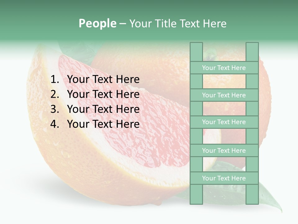 Object Wet Drop PowerPoint Template