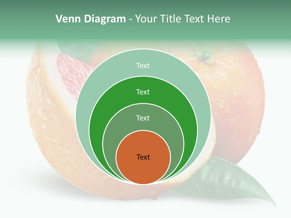 Object Wet Drop PowerPoint Template