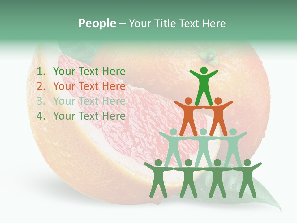 Object Wet Drop PowerPoint Template