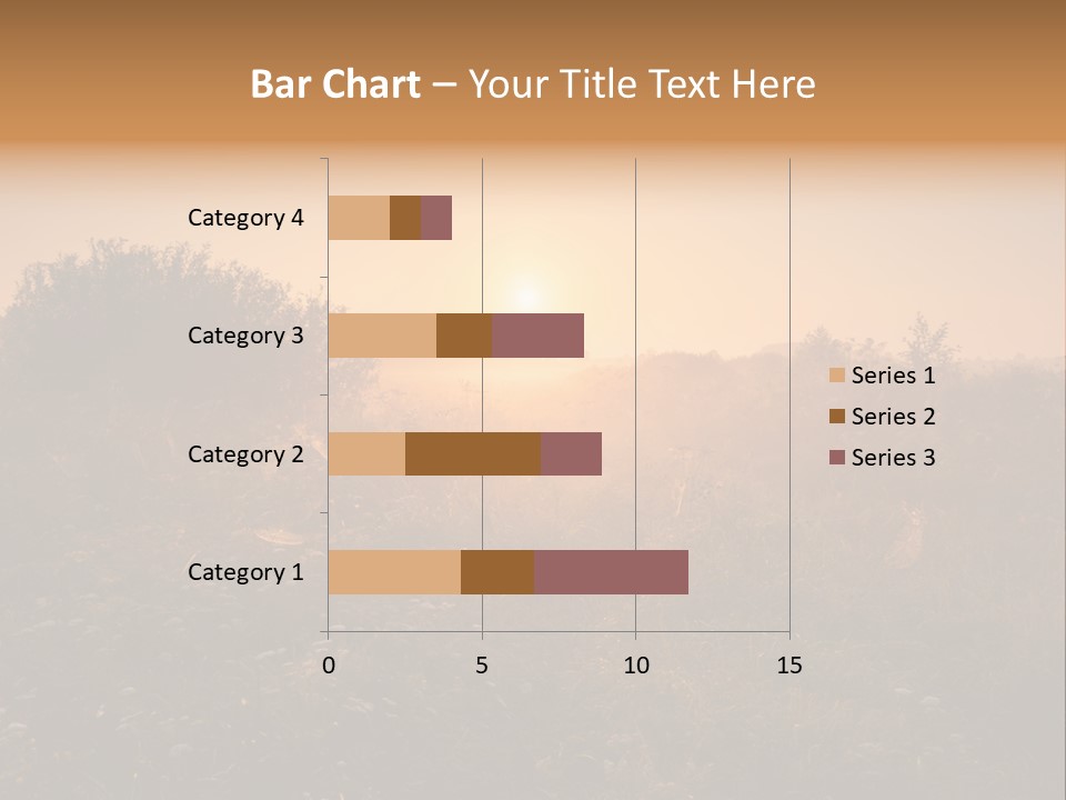 Spiderweb Landscape Outdoor PowerPoint Template