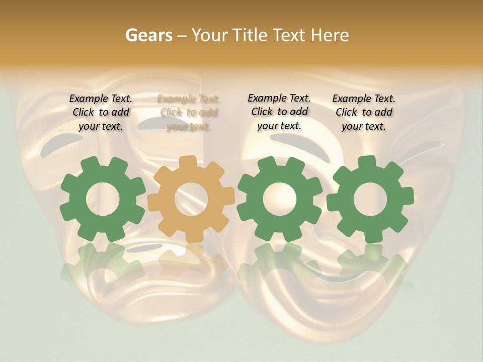 Expression Symbol Sad PowerPoint Template