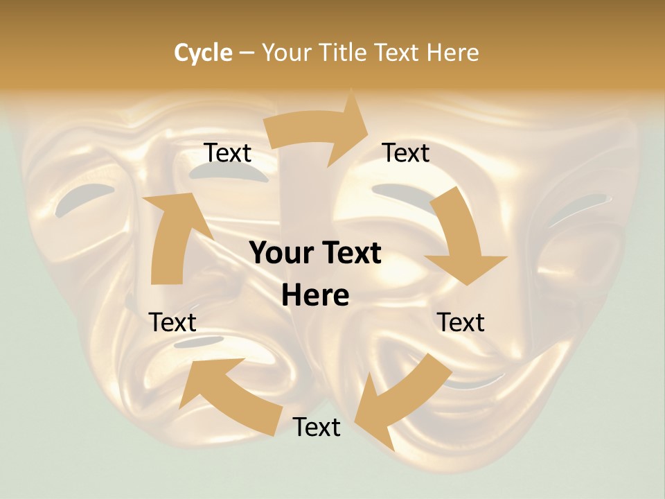 Expression Symbol Sad PowerPoint Template