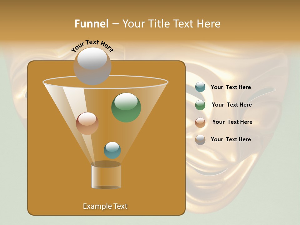 Expression Symbol Sad PowerPoint Template