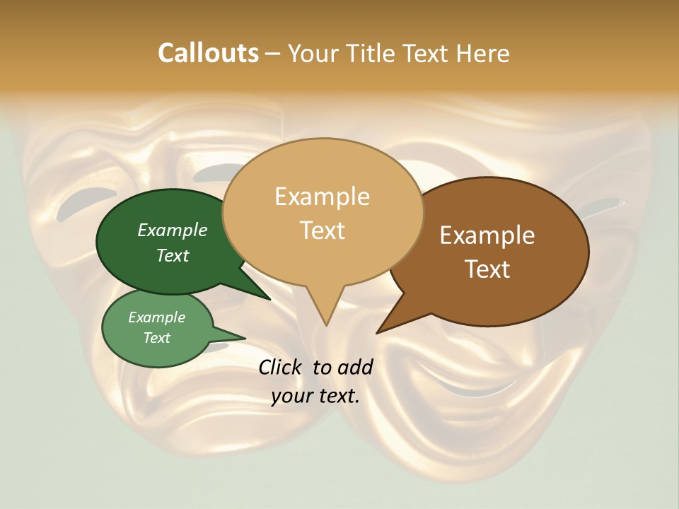 Expression Symbol Sad PowerPoint Template