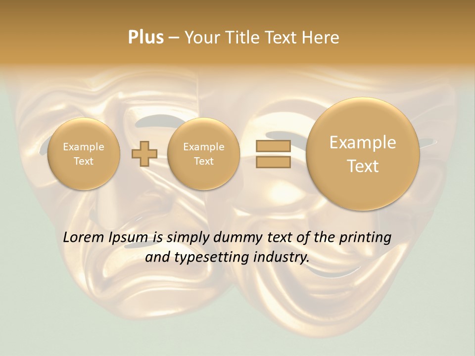 Expression Symbol Sad PowerPoint Template