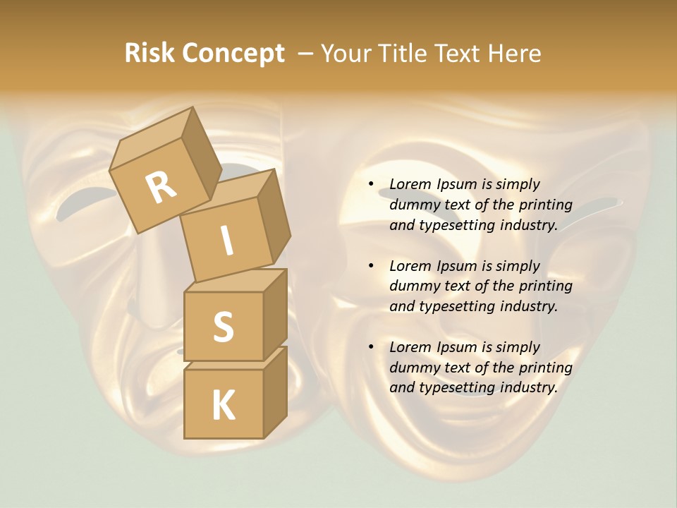 Expression Symbol Sad PowerPoint Template