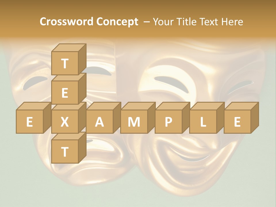 Expression Symbol Sad PowerPoint Template