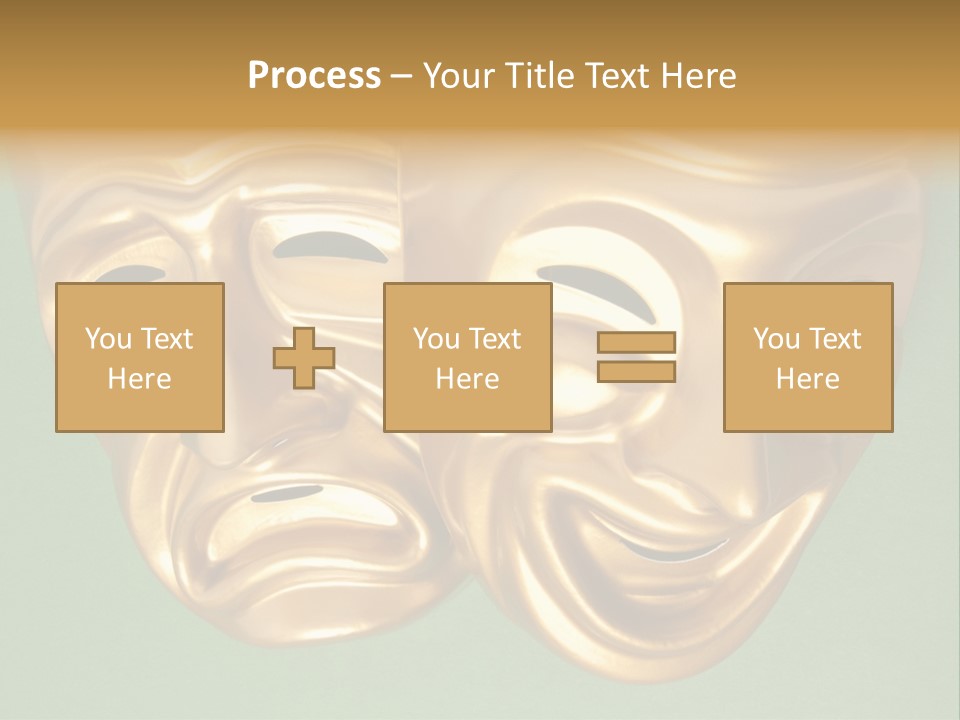 Expression Symbol Sad PowerPoint Template