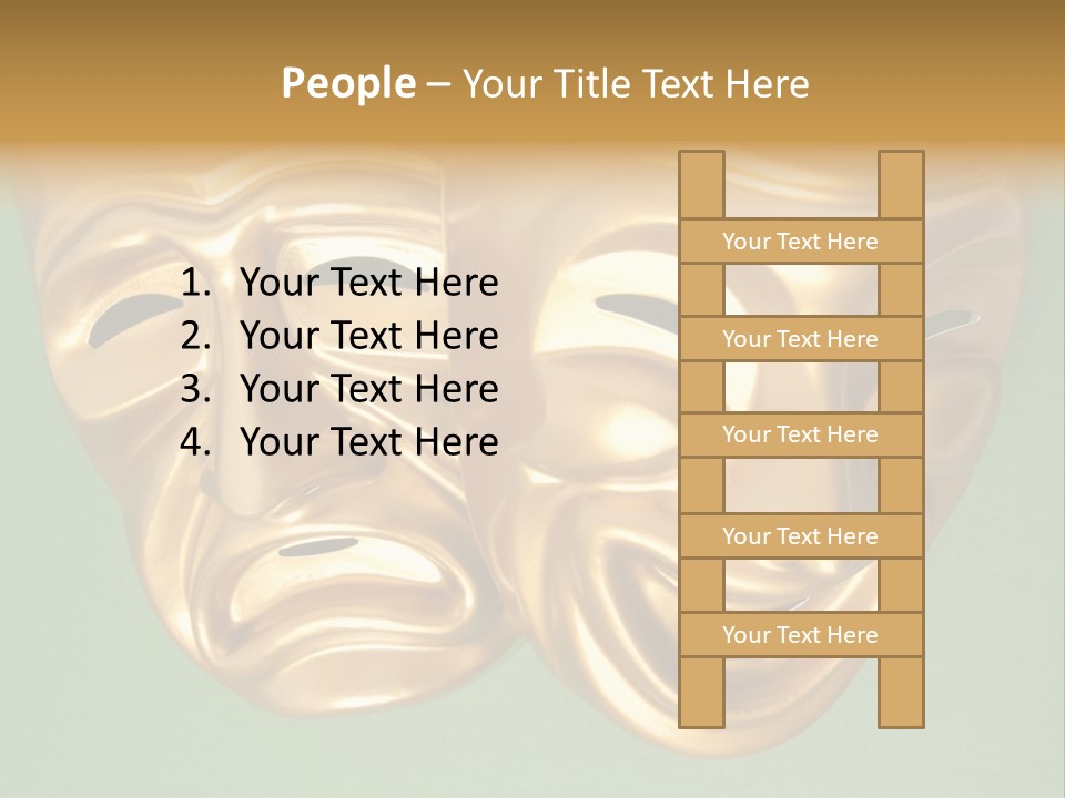 Expression Symbol Sad PowerPoint Template