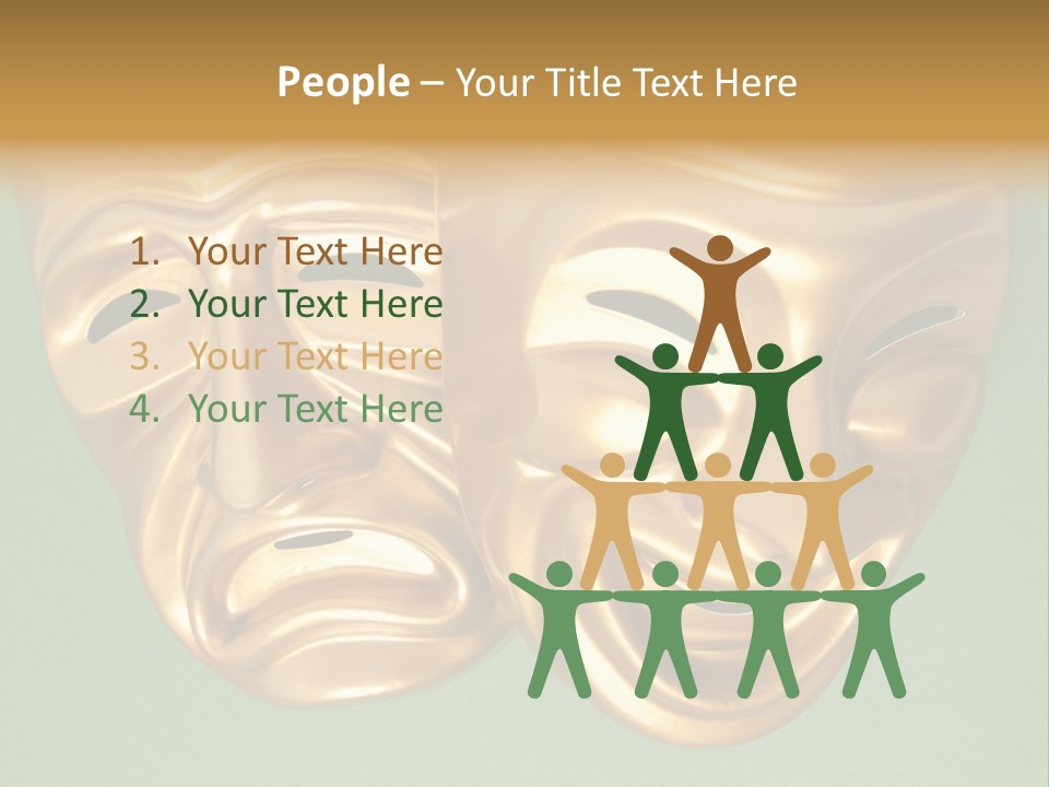 Expression Symbol Sad PowerPoint Template