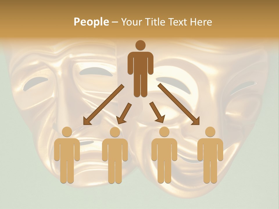Expression Symbol Sad PowerPoint Template