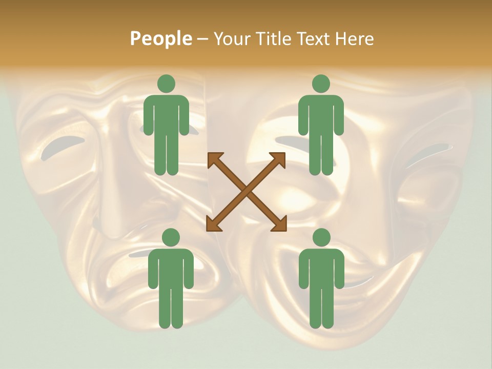 Expression Symbol Sad PowerPoint Template