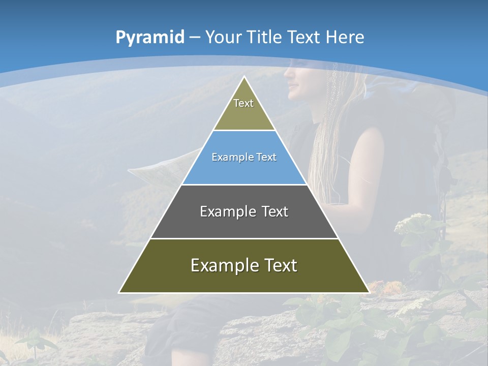 Guide Braids Backpack PowerPoint Template