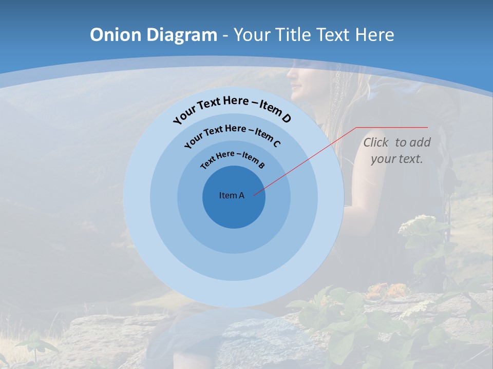 Guide Braids Backpack PowerPoint Template