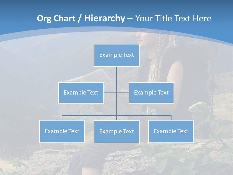 Guide Braids Backpack PowerPoint Template