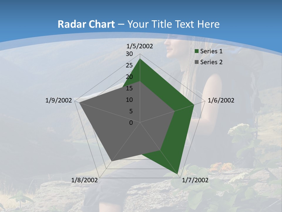 Guide Braids Backpack PowerPoint Template